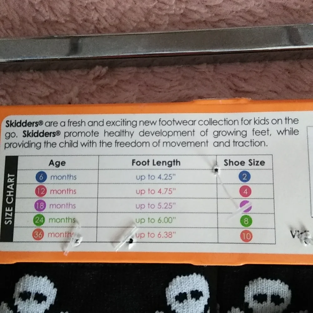 🎃 SKIDDERS 💀 Safety Slippers 💀